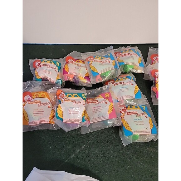 Nickelodeon Tangle McDonald's Toys Lot Twist-A-Zoid Vintage - Picture 3 of 8